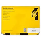 BVB Hissfahne - 50 Jahre Jubiläumsedition für Garten und mehr, 200 x 100 cm, mit Kunststoffkarabinern