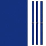 PATIKIL Billardtuch 8ft, Professionelles Pooltisch-Filz mit 6 Filzstreifen, Snooker-Tuch-Filz-Ersatzteile für Bars Clubs, Blau