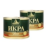 2x500g Dosen Gorbuscha Lachskaviar Zarendom Classic - roter Kaviar - caviar - икра