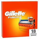 Gillette Fusion 5 Rasierklingen für Rasierer, 18 Ersatzklingen für Nassrasierer Herren mit 5-fach Klinge, Made in Germany