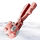 Generisch Snow Clip, Novelty Chicken Mold, Fast Thrower, Easy Scoop Handle Design, Non-Freezing Lightweight Tool, Outdoor Winter Activities, Large 13.5 Inch Size, School Park Holiday Fun