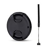 JJC 40,5mm Objektivdeckel Snap-on Front Kamera Objektivkappe mit Objektivdeckel Keeper für Sony E PZ 16-50mm f3.5-5.6 16-50mm f3.5-5.6II FE 28-60mm f4-5.6 und Andere Objektive mit 40,5mm Filtergewinde