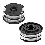 2 Stück Spulenschneider für Parkside, Trimmer Ersatzspule, 1.6mm-8.3m Rasentrimmer Spule, für Parkside LIDL Elektro und Akku Rasentrimmer PRTA 20-Li C3, A1, B1, B2, PRT 550 A1, A3, A5, B6, PRT 300 A1