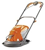 Flymo Hover Vac 260 Elektrischer Luftkissenrasenmäher mit grasfangkorb – 1400 W, 26 cm Schnittbreite, Grasfangkorb mit 15 l, beidseitige Griffe, zusammenfaltbar