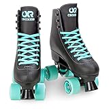 Croxer Rollschuhe Roller Skates Alessa (Black/Mint, 39(25,5cm))