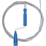 Abflussreiniger Spirale, Rohrreinigungsspirale, 5M x 5mm Edelstahl Flexible Rohrspirale, Rohrreiniger Spirale Verstopfung Entfernung Swerkzeug, Küche Badezimmer Dusche Waschbecken