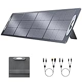 VDL Solarpanel Faltbar, 200W Solarmodul mit Monokristalline Solarzelle für Powerstation, 20V Photovoltaik Modul Solaranlage Solarladegerät mit Multi-Contact 4 für Outdoor, Camping, Garten, RV