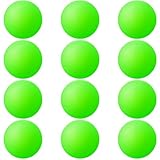 Soulchen Tischtennisbälle, leuchtet im Dunkeln, leuchtender Tischtennisball für Outdoor-Übungen, Nachtpartys, Spiele, Geschenkbeutel, Katzenspielzeug, je länger Licht absorbiert, desto länger leuchtet