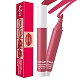 Lippenstift für lange Lippen, feuchtigkeitsspendende Tinte | Fineliner Lippenmarker, wasserfeste Pigmentfarbe, präzise Anwendung, matte oder glänzende Lippenfarbe, tägliches Make-up