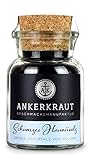 Ankerkraut Schwarzes Hawaiisalz, das etwas besondere Salz, Deko-Salz, Dekorsalz,165 g im Korkenglas