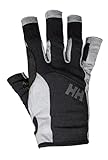 Helly Hansen Unisex Sailing Glove Short Segelhandschuhe, Schwarz (Black), Small