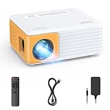 YOTON Mini Beamer, Y3 Beamer Handy Tragbarer, Full HD Video Beamer für Heimkino, 50% Zoom Outdoor Beamer, Kompatibel mit HDMI/USB/Smart Phone/PS5/Fire Stick/Die Beste Wahl für Kinder und Familien