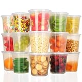 Cozary Vorratsdosen mit Deckel Luftdicht 24 Sets,Frischhaltedosen mit Deckel 24pcs 24Oz BPA-Frei, Spülmaschinen- und Mikrowellengeeignet