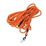 CIYODO Erweitertes Traktionseil Führen Einziehbare Hundeleine Drinnen Extra Haustier Mittel Hundekabel Für Draußen Lang Geschirr Groß Für Das Training Ausbildung Gürtel Orange