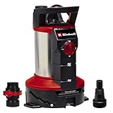 Einhell Schmutzwasserpumpe GE-DP 7935 N-A LL ECO 3-in-1 (790 W, Aquasensor, Ø 35 mm Fremdpartikelgröße, max. 19.500 L/h Fördermenge, inkl. Quick-Connector & Universaladapter)