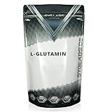 L-Glutamin Pulver 100% rein - 1000g Aminosäure Glutamine - 1kg - ohne Zusatzstoffe - vegan -mit Messlöffel
