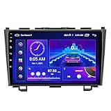 Android 15 Car Multimedia Radio 9 Zoll Navigations GPS Autoradio Für Honda CRV CR-V 3 RE 2007-2011, Carplay Player Navigations GPS Radio-Videoempfänger Bluetooth Lenkradsteuerung,4CoreWifi1G+16G