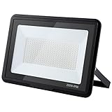 treoir LED Strahler Außen 200W, Superhell 20000LM LED Aussenstrahler 6000-6500K Kaltweiß LED Fluter, IP66 Wasserdicht LED Scheiwerfer Flutlicht für Garten, Garage, Hinterhof, Sportplatz