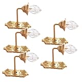 POPETPOP 5Stücke Dünnte Wandlampe Mini Zubehör für Szenenmodelle Simulationswandlampe und Weißlicht für Miniaturen und Deko