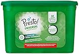 Amazon-Marke: Presto! konzentriert Universal-Wäsche kapsel, Frish duft, 152 Waschgänge, 38stück (4er-Pack)