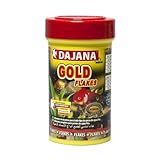 Dajana Gold-Flockenfutter, 1000 ml, Premiumnahrung für Goldfische, CPA