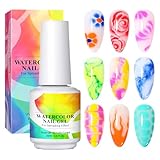 Transparenter Nagellack, blühender Gel-Lack | 15 ml Gelnagellack in heller Blüte für Frauen, tragbarer Nagellack mit Verbreitungseffekten für Freundin, , Freundin, Schwester,