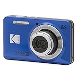 KODAK Pixpro FZ55-16 Megapixel Digitalkamera, 5X optischer Zoom, 2.7 LCD, optischer Bildstabilisator, 720p Full HD-Video, Lithium-Ionen - Blau