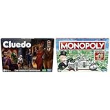 Hasbro Gaming Cluedo Brettspiel für Kinder ab 8 Jahren, neu gestaltetes Cluedo für 2–6 Spieler & Spiel, Familienspiel für Erwachsene und Kinder, 2 bis 6 Spieler