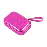 Kreative Süßigkeiten-Blechbox, Verpackung, Aufbewahrung, rechteckige Weißblech-Box, Schmuck, Hand, Schultergurt für Frauen (Rosa, Einheitsgröße)