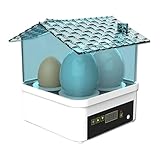 Befeixue Brutmaschine Für Eier | 4-Fach Manuelles Wenden Transparentes Brutsystem | Brutkasten Für Kükenschlupf,Für Den Einsatz Auf Dem Bauernhof, Im Klassenzimmer Und Zu Hause Für