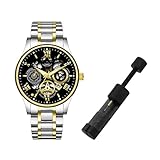 Uhren Herren, Uhren Sale, Herrenuhr Automatik, Automatik Uhr, Chronograph, Armbanduhr, Watches for Men, Fossil Herrenuhr, Wasserdicht, für Männer Kein Chronograph (Dunkelgrau)