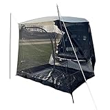 Autozelt Heckzelt | Vorzelt Für Zusätzlichen Wohnraum, Camping Busvorzelt Mit Aufstellstangen, Auto Markise Sonnenschutz Heckklappenzelt Markisenzelt Für Camping Reisen Im Freien