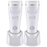 Enhon 4-in-1 LED Wiederaufladbare Steckdosen-Taschenlampen, 2er-Pack LED Notlichter für Stromausfall im Haushalt, Steckdosen-Notfallleuchte, Stromausfall-Lampe mit Bewegungssensor