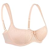 Lemorosy Dirndl BH Push Up mit Bügel (Beige,70D)
