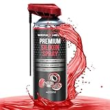 WerkXheld Silikonspray Gleitspray 400ml Premium Schmieröl, Kriechöl & Sprühfett - Laufband Öl, Silicone Spray, Silikonfett für Dichtungen, Kunststoff, Gummi, Holz & Metall Made in Germany