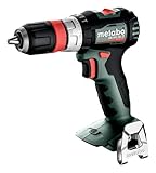 metabo Akku-Schlagbohrschrauber SB 18 L BL Q - 18 V, 65 Nm, 13mm Spannweite - Brushless, LED-Licht, kompakt & leistungsstark für Bohren & Schrauben in Holz, Stahl & Mauerwerk - Mit praktischer metaBOX