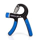 Einstellbarer Federgriff | Handtrainer | Handgrip | mittel (ca. 5,0 bis 20 kg)