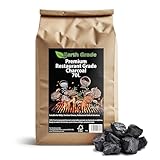 Premium Holzkohle in Restaurantqualität, 70 l - langlebiges Klumpenholz | schnell brennend, geringe Asche, hohe Wärmeabgabe | BBQ, Grill, Smoker & Kamado kompatibel | 100% natürliches Hartholz |