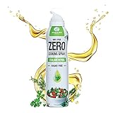 Rabeko Zero Kochspray kalorienarm| ITALIENISCHE KRÄUTER| 800 Portionen,2 kcal pro Sprühstoß| Pfannenspray zum Braten, Grillen & Backen| ohne Zusätze, ohne Zucker|Non-Stick Cooking Spray|Glutenfrei