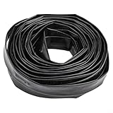 Trayne 30 m Garten-Tropfband, 16 mm PE-Bewässerungsrohr mit 15 cm oder 30 cm Lochabstand für präzise Bewässerung in Gemüsegärten, Gewächshäusern (15 cm Lochabstand 15 m)