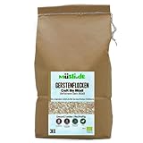 müsli.de BIO Gerstenflocken 1x3kg, für eine vegane Ernährung geeignet. Knackiger Geschmack dank Vollkornflocken. Starte klassisch in den Tag! (3kg Beutel (1 Stück))