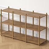 Bücherregal raumteiler regal, 6 Würfelregal Rustikales Braunes Stufenregal Breite Raumtrenner Regal Würfel Regal