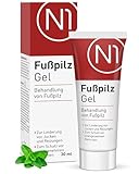 N1 Fußpilz Gel 30ml - Medizinprodukt - lindert Juckreiz & schützt vor unangenehmen Gerüchen - Fußpilz Creme zur Fußpilz Behandlung mit Wirkstoff Natilact - starkes Mittel gegen Fusspilz