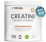 Creatin Monohydrat Pulver 500g - Kreatin Monohydrat in mikronisierter Qualität - optimal hochdosiert - reines ohne Zusätze, 100% vegan - für 146 Anwendungen