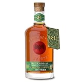 BACARDI Reserva 8 Jahre alt Rye-Cask-Finish, limitierte Auflage Premium Dark Rum, gereift in Kentucky Roggen-Whiskey-Fässern, 45% ABV, 70cl / 700ml