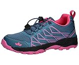 Lico Ridge Traillaufschuhe, Petrol/pink, 35 EU