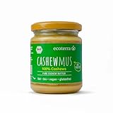 ecoterra Bio Cashewmus | 100% Cashewkerne | vegan | glutenfrei | Fairtrade | 250 g