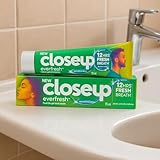 Close Up Zahnpasta – Wählen Sie aus 1 oder 4 Stück – Varianten Eukalyptus, Menthol, Peppermint, Red Hot – Frische und Schutz für Ihre Zähne und Atem – vollständige Mundhygiene (1, MENTHOL)