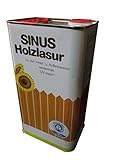 Sinus Holzlasur 5 L Farbe - Ebenholz