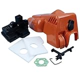 LALAL Oberer Motorzylinderdeckel, Luftfiltergehäuse, Schalterwellensatz for STIHL 017 018 MS170 MS180 Kettensäge, Ersatzteil 1130 140 4709